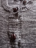 Gilet long en laine et vous t 38/40 neuf