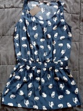 Robe zara t m imprime cats neuves avec etiquette