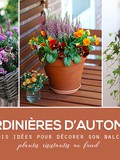 Diy: 3 idées de jardinières d’automne pour un balcon