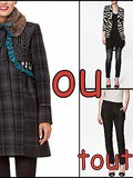 Desigual vs Zara : manteau Solvent, veste imprimé zèbre, jupe longue plissée,