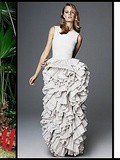 H&m Conscious Collection : la longue robe à multivolants