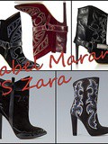 It shoes : boots western Isabel Marant vs boots cow-boy Zara