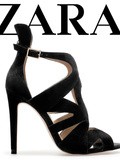Chaussures Zara printemps été 2013 : Noir ou Vert