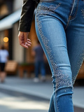 Jean strass : comment adopter la tendance qui illumine la mode