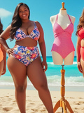 Quel maillot de bain choisir quand on est ronde avec du ventre