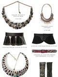 Zara accessoires pour Noël et le reveillon 2012