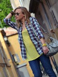 Look casual et jean flare