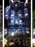 Au cœur de la Casa Batlló de Gaudi à Barcelone