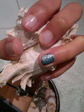 Mermaid blue nails