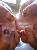 Nails : #001 Ethnic manicure