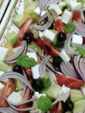 Salade grecque de fête