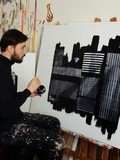 Art : Rencontre avec Arkin Demirel, artiste-peintre parisien - Exposition le 20 et 21 décembre - 65 rue Meslay - Paris 3