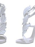 Coup de coeur : Les stilettos ailés, sandales angéliques de Giuseppe Zanotti pour Kanye West