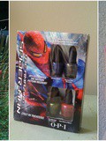 Lubie Vernis: Your Web or Mine? - Spiderman Collection - opi et preview de la collection James Bond qui sortira pour les fêtes