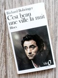 Lundi Librairie : c'est beau une ville la nuit - Richard Bohringer