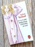 Lundi Librairie : Il n'y a pas beaucoup d'étoiles ce soir - Sylvie Testud