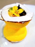 Mes Adresses : Les desserts du Céladon imaginés par le chef pâtissier Bryan Esposito, fugue tout sucre et partition subtile - Hôtel Westminster - Paris 2