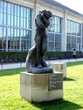 Paris : Eve, une oeuvre d'Auguste Rodin au Jardin des Tuileries - Ier