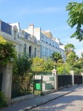 Paris : La Cité des Fleurs, quiétude heureuse d'un lieu préservé - 154 avenue de Clichy et 59 rue de la Jonquière - XVIIème
