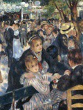 Paris : Les artistes au Moulin de la Galette - XVIIIème