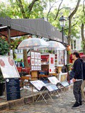 Paris : Place du Tertre à Montmartre, nostalgie cupide et tourisme de masse - XVIIIème