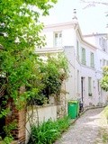 Paris : Rue et Villa Hallé, sérénité champêtre du village d'Orléans - XIVème
