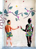 Sunday Street Art : Marquise - rue Pixéricourt - Paris 20