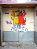 Sunday Street Art : Monsieur Chat - rue Pierre-au-Lard - Paris 4