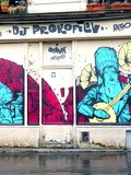 Sunday Street Art : Retro - boulevard de la Villette - Paris 19