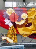 Sunday Street Art : Retro - Hôtel des Comédies - rue d'Hauteville - Paris 10