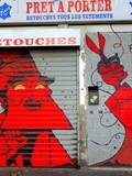 Sunday Street Art : Retro - rue des Pyrénées - Paris 20