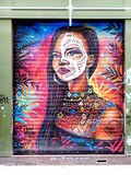 Sunday Street Art : Voudou Style pour la Favela Chic - rue du Faubourg du Temple - Paris 11