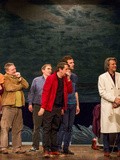 Théâtre : Ah ! le grand homme de Pierre et Simon Pradinas - Avec Yvan Le Bolloc'h, Jean-Luc Porraz, Jean-Jacques Vanier, Serena Reinaldi - Théâtre de l'Atelier - Paris 18