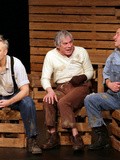 Théâtre : Des souris et des hommes - d'après John Steinbeck - Avec Jean-Philippe Evariste et Philippe Ivancic - La Michodière