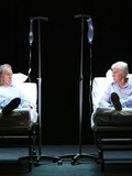 Théâtre : Moins 2 de Samuel Benchetrit - Avec Guy Bedos et Philippe Magnan - Théâtre Hébertot - Paris 17
