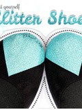 Diy // Glitter Shoes triangle