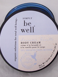 Test : Crème à la lavande et vanille pour le corps de Simply Be Well
