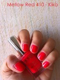 Nail Bar ** Mellow Red n°410 by Kiko