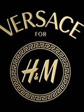Belle en cuir avec Versace for h&m