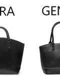 Ersatz sacs cabas Zara + Nouvelle rubrique : Look-for-less