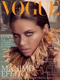 Adriana Lima en couv' de  Vogue Brasil Février 2012