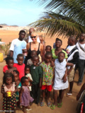 Amber Rose en visite au Ghana
