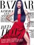 Kimora Lee Simmons en couv' d'Harper's Bazaar Singapour