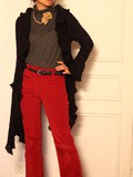 ~ Pantalon rouge Caroll ~